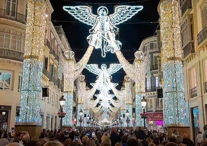 Descubre la magia de las luces de Navidad en Málaga: un espectáculo que no puedes perderte